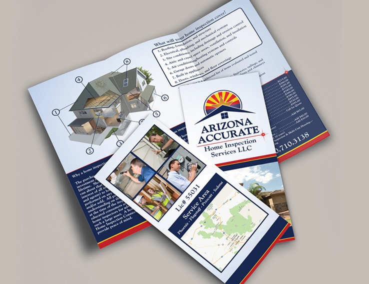 Arizona Accurate Home Inspection Services – TriFold Brochure