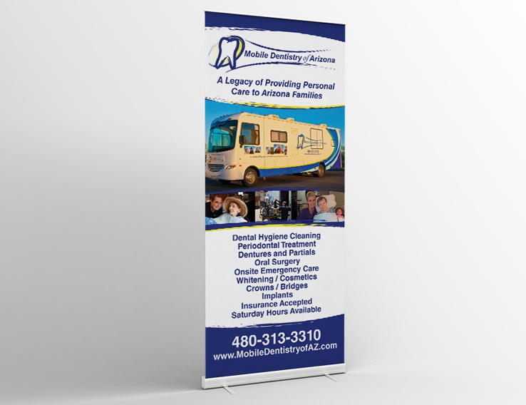 Mobile Dentistry of Arizona – Banner Stand