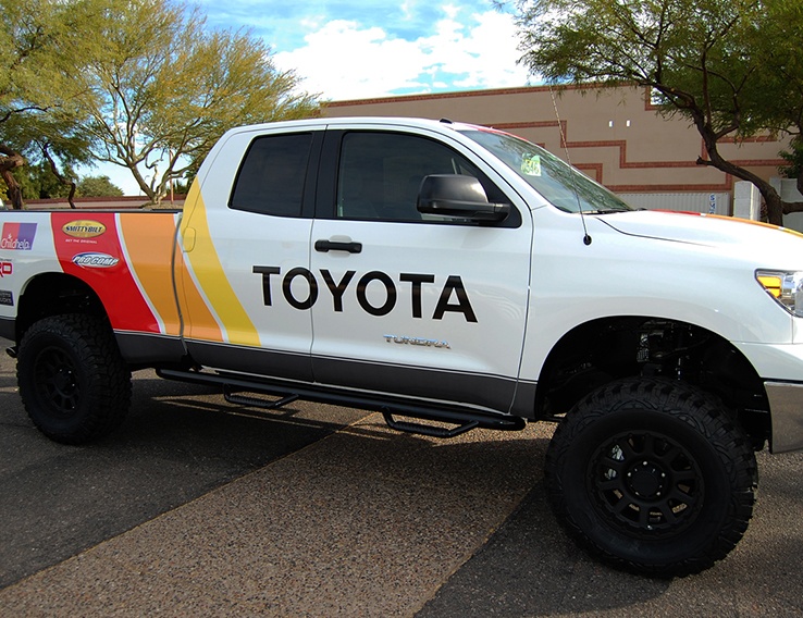 Toyota Retro Truck – Vehicle Graphics